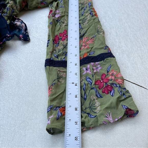 Anthropologie Williston Wrap Dress Asymmetrical Ruffled Women Size Small - Picture 7 of 10